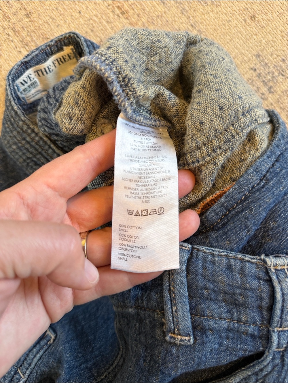 We The Free Midnight Voyage Harem Jeans - Picture 6 of 8